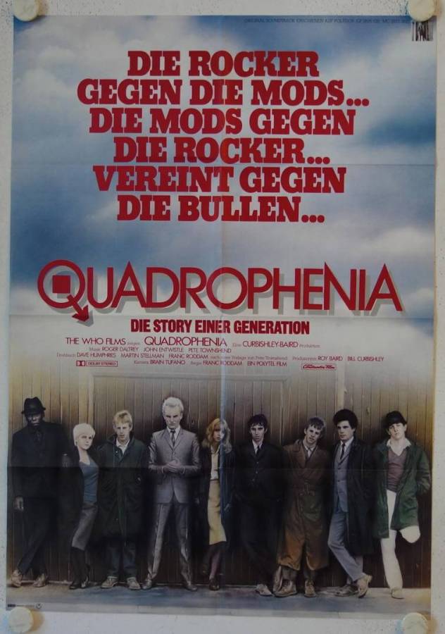 Quadrophenia - Kopie original release german movie poster